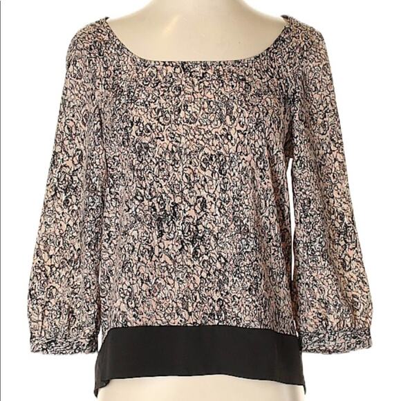 BCBG Open Cross Back Detail Blouse - Picture 1 of 4